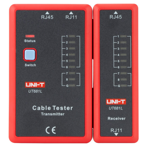 Tester skrętki kabli sieciowych UNI-T UT681L