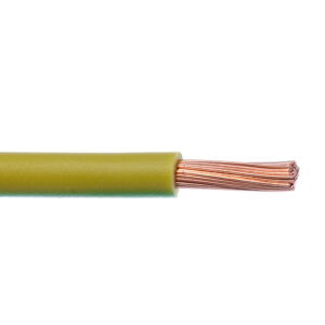 Przewód elektryczny linka LgY 1×1 żółtozielony