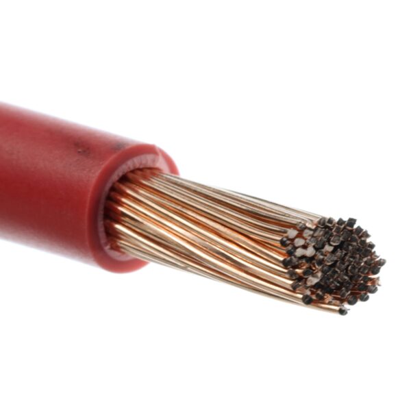 Przewód elektryczny linka LgY 1×10 czerwony
