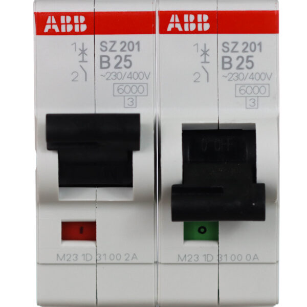Wyłącznik nadmiarowo-prądowy 25A B25 1P ABB