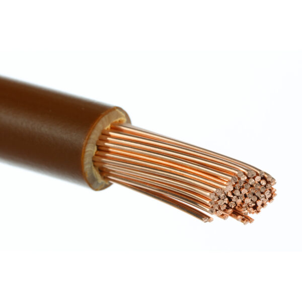Przewód elektryczny linka LgY 1×6 brązowy