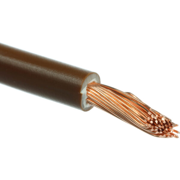 Przewód elektryczny linka LgY 1×4 brązowy